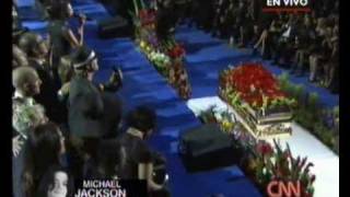 Funeral de Michael Jackson 070709 We are the world Heal The world [upl. by Notsniw149]