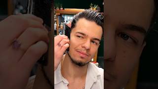 Er LEBT😱 und hat den besten Haarschnitt hairstyle barbershop haircut elvispresley hairstyling [upl. by Sgninnej]