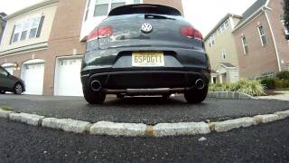 Eurojet MK6 GTI 20 TSI Modular Vband 3quot Stainless Steel CatBack Exhaust [upl. by Agneta801]