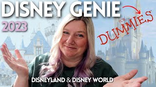 Genie Plus for Dummies Disney World amp Disneyland 2023 [upl. by Anear]