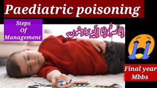 pediatric posinoing poison and toxicology [upl. by Lleuqar]