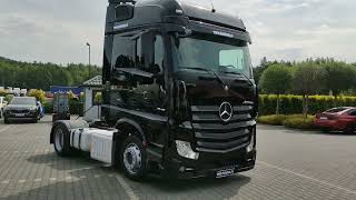 MERCEDES ACTROS 1845 Big Space Low Deck duetdudapl [upl. by Hsekar]