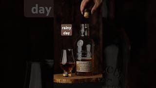 Aberlour 12 cozy asmr whisky opening relaxing rain singlemalt scotch [upl. by Nnyw]