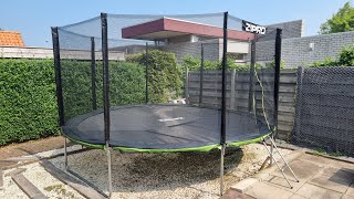 Zipro jump pro trampoline DO NOT BUY Zipro trampoline review [upl. by Nah]