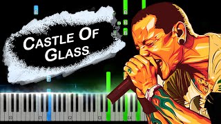 Linkin Park  Castle Of Glass Piano Tutorial [upl. by Eras]