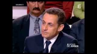 Sarkozy Nicolas  A vous de juger Arlette Chabot [upl. by Oralle187]