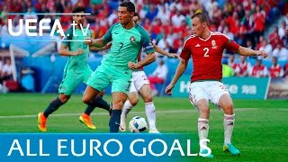 All 108 UEFA EURO 2016 goals Watch every one [upl. by Ajin611]