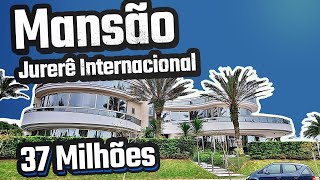 Espetacular R3700000000 Mansão frente mar Jurerê Internacional  mansion Brazil vivajurerecom [upl. by Odlonyer431]