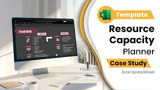 Resource Capacity Planner  Excel Template  Team Capacity Hours Planning [upl. by Iarised]