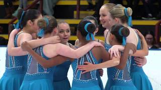 A05 Basic Novice Synchronised  2019 NSW FIGURE SKATING CHAMPIONSHIPS [upl. by Kermy]