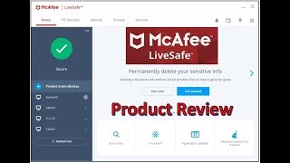 McAfee LiveSafe PC Security Review [upl. by Malet]