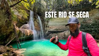 CASCADA LAS GOLONDRINA un rio con caudal subterraneo en REPUBLICA DOMINICANA [upl. by Leirda]