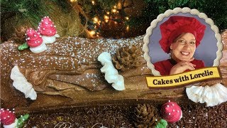 Bake and Decorate a Buche De Noel [upl. by Schatz]