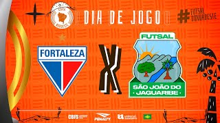 Copa Nordeste de Futsal  Fortaleza CE x São João do Jaguaribe CE  Final  Ao vivo [upl. by Ueik]