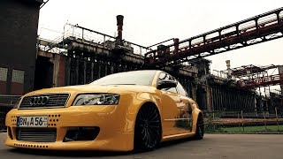 Audi A4 27l V6 Twin Turbo with 560 hp YellowSubA4 [upl. by Lemrac]