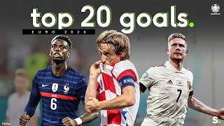 De mooiste goals van EURO 2020 [upl. by Schlessel]