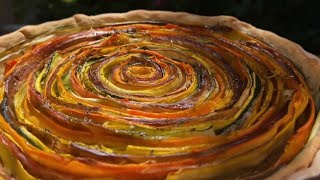 Gourmand  Tarte aux légumes [upl. by Ahsinrats]