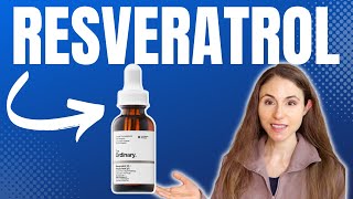 RESVERATROL FOR ANTIAGING SKIN CARE 😍 DERMATOLOGIST DrDrayzday [upl. by Nahs5]