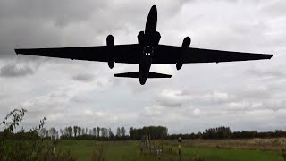 🇺🇸 Impressive Quick U2 Takeoff at RAF Fairford [upl. by Vern160]