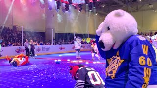 Dodgeball  2024 NHL Mascot Showdown  NHL AllStar Weekend  Toronto [upl. by Lina]