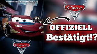 Cars 4 Offiziell Bestätigt Disney Pixar Cars wird offiziell Fortgesetzt [upl. by Yatnoj596]