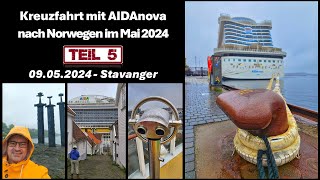 Norwegen Kreuzfahrt mit AIDAnova  04 bis 11 Mai 2024  Teil 5 [upl. by Drofhsa]