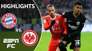 Bayern Munich vs Eintracht Frankfurt  Bundesliga Full Game Highlights  ESPN FC [upl. by Josephina]