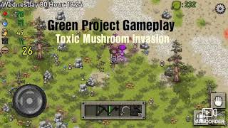 Toxic mushroom invasion and crow  Green Project Gameplay [upl. by Nwahsan]