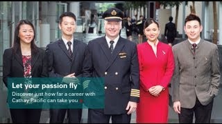 Cathay Pacific  Let your passion fly [upl. by Acirema134]