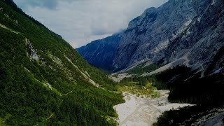 Zugspitze Wanderung 2018  Von GarmischPartenkirchen durch das Reintal über die Knorrhütte [upl. by Anelagna]