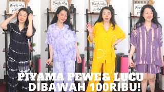 HAUL PIYAMA MURAH DIBAWAH 100RIBU [upl. by Yennaiv]