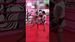 Countering the Teep with Hard Elbows  Muay Thai with Genji Umeno [upl. by Menken]