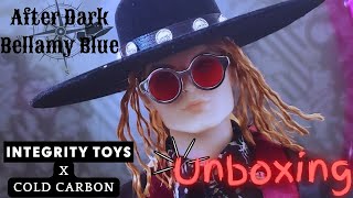 INTEGRITY TOYS X COLD CARBON BELLAMY BLUE AFTER DARK UNBOXING amp RESEÑA  enespañol doll [upl. by Gerladina112]