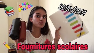 Mes fournitures scolaires 2020 pour le Lycée  BACK TO SCHOOL [upl. by Nomyar296]