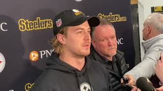 Steelers QB Kenny Pickett Refutes Reports He Refused to Be Backup vs Seattle [upl. by Luanne432]