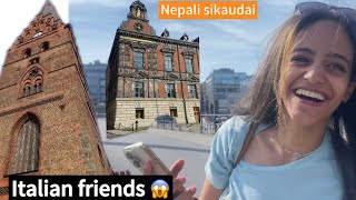 Church pani gaiyo Italian lai nepali pani sikaiyo🤣🤣 itlay nepali sweden studentlife abroad [upl. by Halsted]