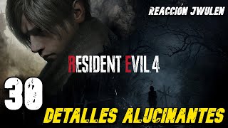 30 DETALLES ALUCIONANTES DE RESIDENT EVIL 4 REMAKE ¡¡REACCIÓN [upl. by Annig]