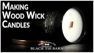 Wood Wick Candle Tutorial For Beginners  Making Wooden Wick Candles At Home  Candle Making Tips [upl. by Goat]