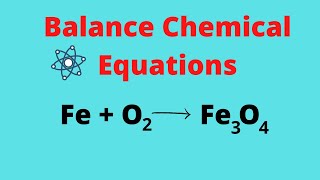 How to Balance Chemical Equations amp Reactions 1  EASY [upl. by Hege]