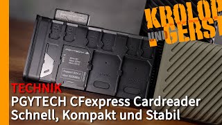 PGYTECH CFexpress Cardreader  Schnell Kompakt und Stabil  Datentransfer für Profis 📷 KrolopampGerst [upl. by Akived358]