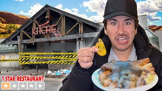 Eating At The WORST Rated Restaurant in Nashville 1 STAR [upl. by Aenehs]