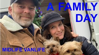 A FAMILY DAY with ameinavan One family two vans 3 dogs Midlife vanlife [upl. by Finah680]