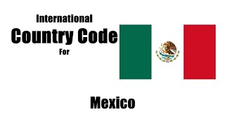 How do I dial from US to Mexico Mexico Country Dialing Code [upl. by Dielu]