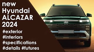 New Hyundai ALCAZAR 2024 interiors exterior specifications details futures [upl. by Lady138]