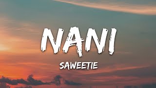 Saweetie  NANi Lyrics [upl. by Gamin186]