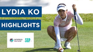 Lydia Ko  Final Round Highlights  66 6  Aramco Team Series  Singapore [upl. by Noicpecnoc961]