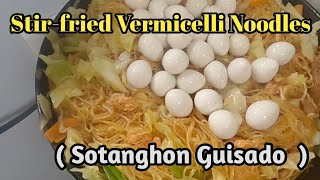 StirFried Vermicelli NoodlesEp 87 [upl. by Swec]