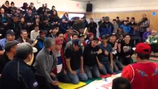 Behchoko NT Dene Hand Games 2014 [upl. by Meredeth362]