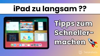 iPad ist zu langsam So machst Du es wieder schneller🏃‍💨Cache leeren iPad langsam nach Update 2024 [upl. by Notgnilliw927]