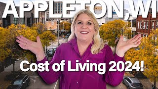 Appleton WI Cost of Living 2024 EXPOSED Homes Rent Groceries More [upl. by Breed]